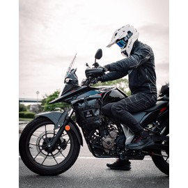 RIDEIRON Motorcycle Crash Bar Bag Waterproof 5L*2pcs Bumper Duffel Side Bags with Shoulder Strap Tail Bag Luggage Dry Tool Carry PVC Travel Hiking