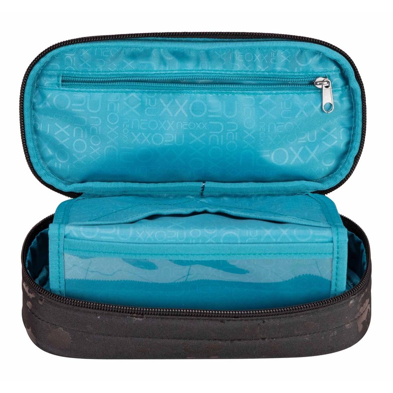 neoxx Jump Pencil Case Splash In Black, Splash in Black
