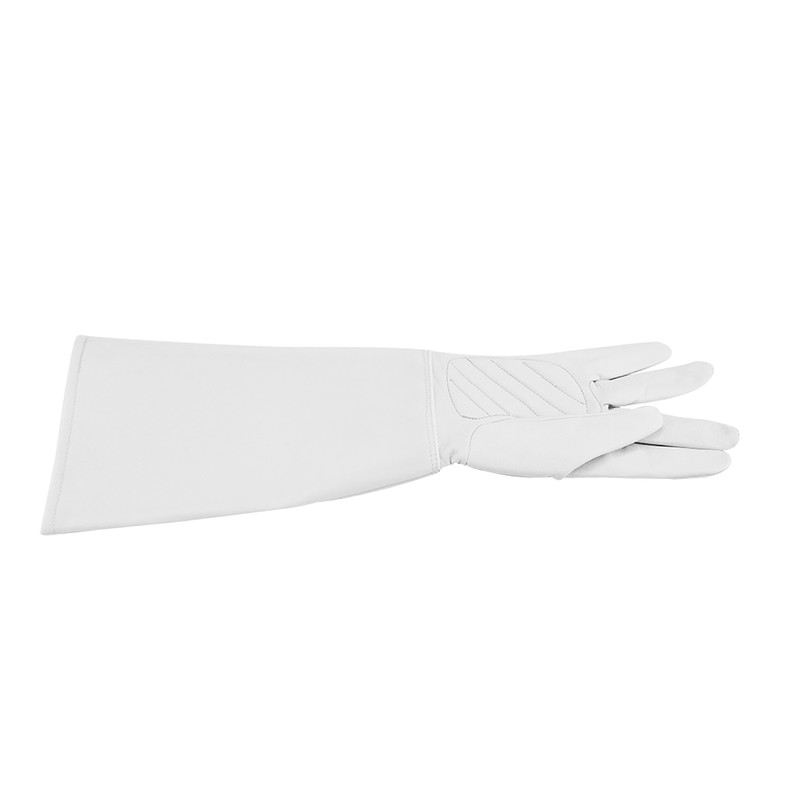 Rose Pruning Gardening Leather Gloves Wearproof Puncture Proof Long Work