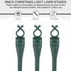 50pcs Christmas Light Yard Stakes Universal 9inch Tall Ground Lights