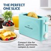 Nostalgia MyMini Single Slice Toaster, Extra Wide Slot, Adjustable Temperature,