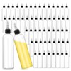 Liubeili 100 Pcs 4oz Squeeze Bottle, Hair Oil Bottles For