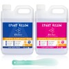 JDiction Table Top Epoxy Resin - Deep Pour Epoxy Resin Kit, Easy 1:1 Mix, Crystal Clear Epoxy Resin for Bars, Tabletop, Art Resin, Jewelry Casting, Craft, Tumblers and Wood - 1Gallon Resin Kit