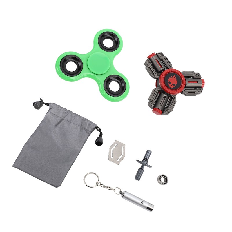 Luminous Fingertip Gyroscope Reduce Pressure Rotating LED Glowing Fingertip Gyroscope