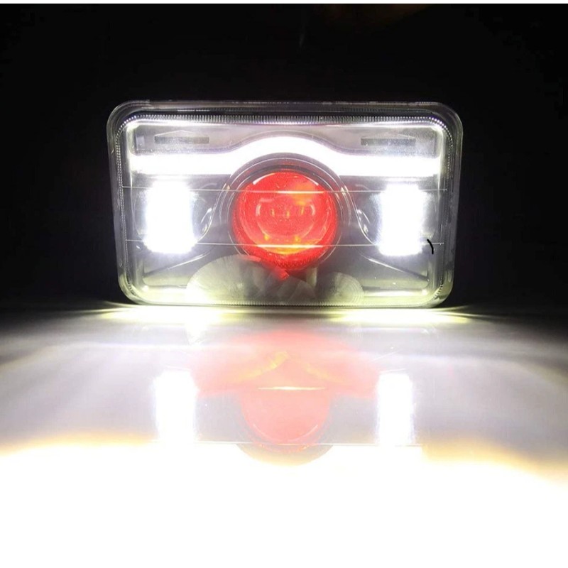 Bricologht For Chevy C10 Pickup truck 1980-1986 4PCS 4x6" LED