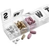 MEDca 7-Day Pill Organizer Weekly Pill Planner Pack of 2