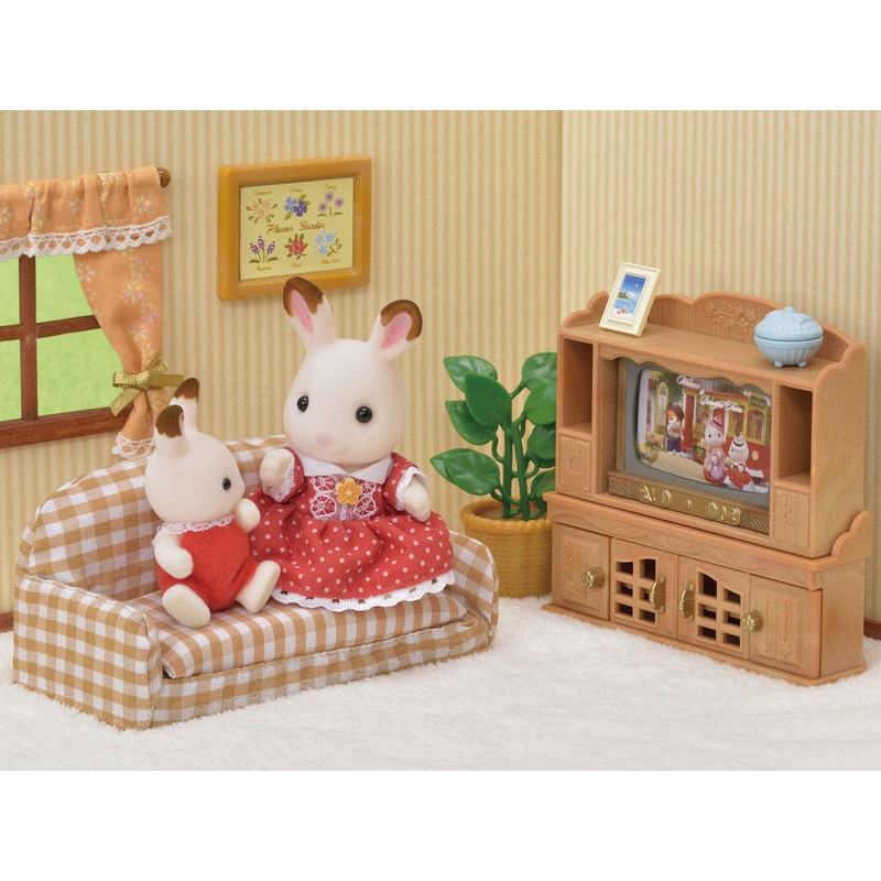 1 X Sylvanian Families Living Room Sofa over -518