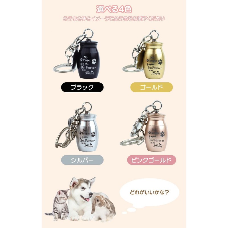 prendre PR-MORIAL Pet Urn Capsule Mini Capsule Key Holder Freestanding