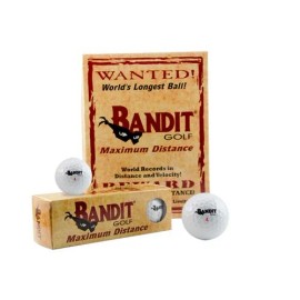 Bandit Non Conforming Illegal Maximum Distance Golf Balls 1 Dozen 12 Balls -NEW-