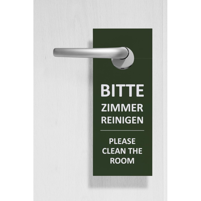 Pack of 20 Door Sign Hotel Bitte nicht stören -