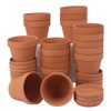 [17 Pack] 4" Planter Nursery Pots Terracotta Pot Clay Pots