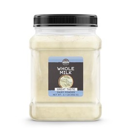 Birch & Meadow 2.1 lb of Whole Milk Powder, Light Sweet Taste, Food Storage (33.6 Ounce)