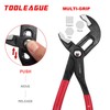 TOOLEAGUE Heavy Duty Water Pump Pliers, Large Plumbing Tool, 16-inch