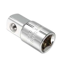 CoCud Impact Socket Adapter, 3/8"F To 1/2"M, CR-V Square Drive Reducer - (Applications: for Impact Driver Wrench)