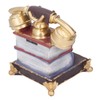 Retro Resin Telephone Model Home Study Desktop Antique Telephone Model