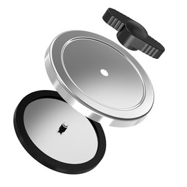 KoolStone Rock Tumbler Barrel 's Top Lid Accessories, Only Compatiable C1 C1 Pro Rock Tumbler, Diameter 5 inches