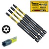 4 x SabreCut SCTPTX89 Torx Tamper Proof Security Screwdriver Bits