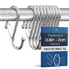 Blau Marité S-Shaped Hooks with Fall Protection System, Pack of
