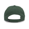 Pacific Headwear Standard Cotton-Poly Hook-and-Loop Adjustable Cap, Dark Green