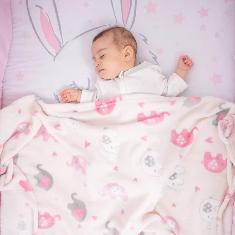 Chiqui Mundo Frazada Para Bebe Ligera Chiqui Mundo Microfibra 70*80