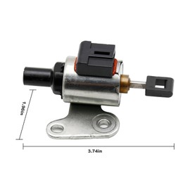Hoypeyfiy Valve Body Stepper Motor JF010E JF009E Replacement for Nissan 2003-2014 RE0F09A RE0F09B CVT Transmission Stepper Motor 3.5L