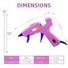 Hot Glue Gun with 30pcs Glue Sticks, 30W Mini Hot