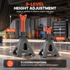 Heavy Duty Jack Stands for Vehicle Lifting – Locking Steel