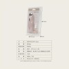Macross MEBL-154 Compact Hair Removal Kelid, Pink, W 1.6 x