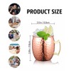 Baixi Moscow Mule 530ml Vaso Taza Cobre Coctelería Bartender Bar