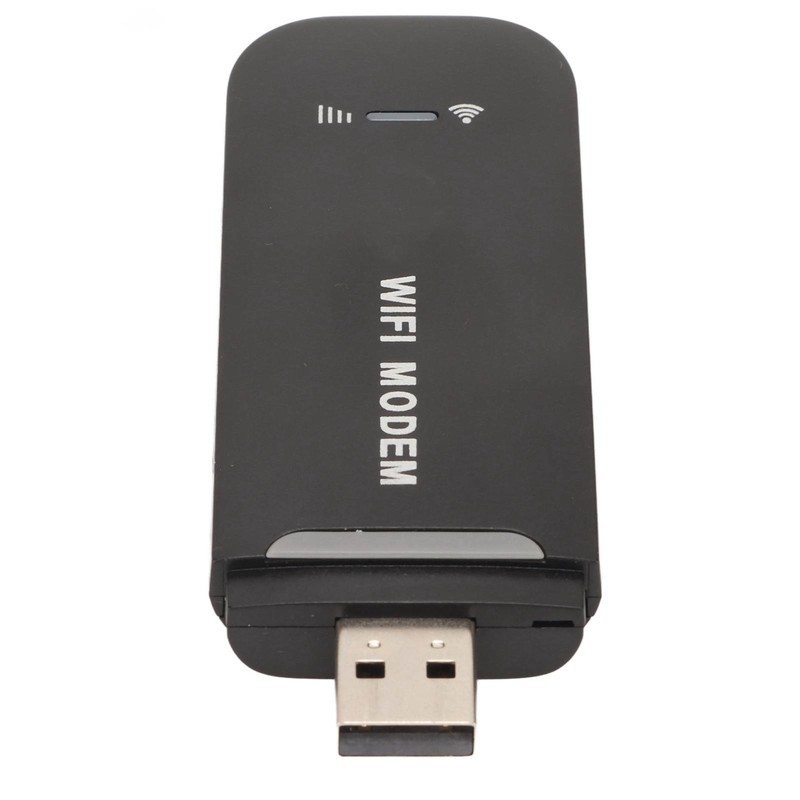 4G WiFi Router Black Up to 10 Users Stable Easy