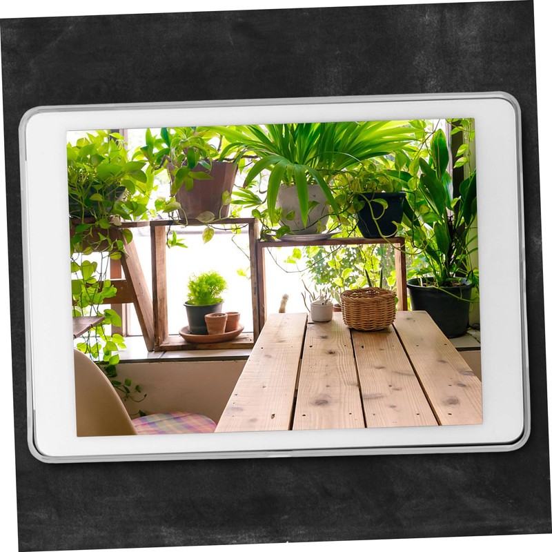 KONTONTY Transparent TPU Tablet Protective Case for Soft Flexible Cover