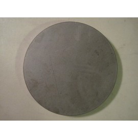 Synergy Steel Designs 1/2" Steel Plate, Disc Shaped, 5" Diameter, .500 A36 Steel, Round, Circle