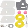 ZAMDOE 128LD Air Filter Tuning Kit for Husqvarna 530150253 124L