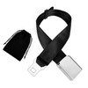 ZEBWAY Airplane Seat Belt Extender, Adjustable 7-32"" Airplane Seatbelt Extender