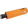 Doppler Mini Pocket Umbrella Open-Close Automatic Cats Friends, orange, Compact,