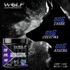 Creatina Monohidratada 500g En Polvo Wolf Varios Sabores Mora Azul