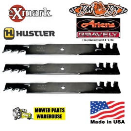 ROTARY COPPERHEAD 3 NEW REPL EXMARK BAD BOY GRAVELY GATOR MULCHING BLADES FOR 60" MOWER 116-5173-S