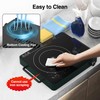 VBGK Electric Cooktop, 1800W Single Burner Induction Cooktop with 9
