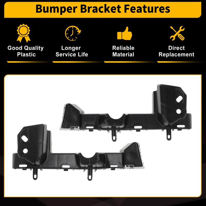 FUELHOOD Front Bumper Bracket for GMC Terrain 2018-2021 No.84709614/84709616/84362702/84362701/GM1043144/GM1042144 Left