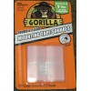 Gorilla 1" Clear Mounting Tape Squares 2 Gorilla Packages Indoor