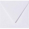 Paper24 Square Envelopes 15 x 15 cm White Pack of