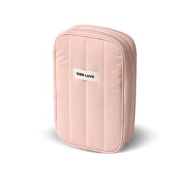 Sahunfri Cable Organiser Bag,Waterproof Travel Cable Electronics Organiser Bag Anti-Slip Wear-Resistant,Charger Accessories Bag for Travel Storage (Pink)