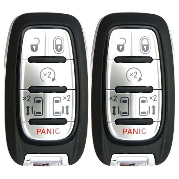 2X New Proximity Remote Key Fob Compatible with & fit