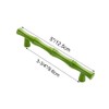 AchNau 10pcs Cabinet Handles Hole Centers 3-3/4",Bamboo Shape Kitchen Cupboard