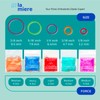 Neon Non-Latex 100 counts Intraoral Elastic Bands Orthodontic Elastics Dental