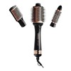 Cepillo Secadora Cabello 3 Cabezales Aire Electrico Timco
