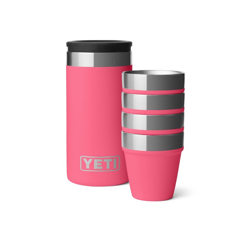 YETI Shot Glasses with Carrying Case, Set of 4, Tropical