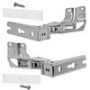Spares2go Integrated Door Hinge Pair Fits Siemens Fridge Freezer (Top