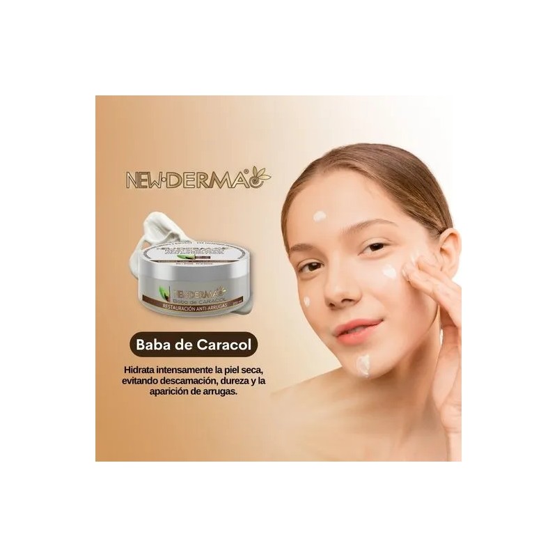 Crema Corporal NewDerma Baba de Caracol 400ml