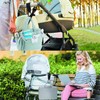 UWSTE Snack Tray Compatible with Nuna Mockingbird, Adjustable Stroller Snack